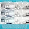 Luxrite 1x4 FT Prismatic LED Panel Lights 3CCT 4000K-6500K 30/35/40W Up to 5000LM 0-10V Dimmable DLC, 2PK LR24255-2PK - alternate 6